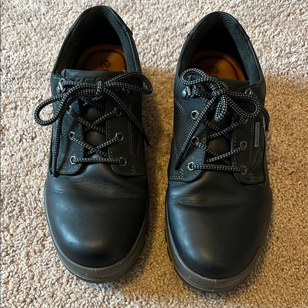 Men's Black Leather Shoes